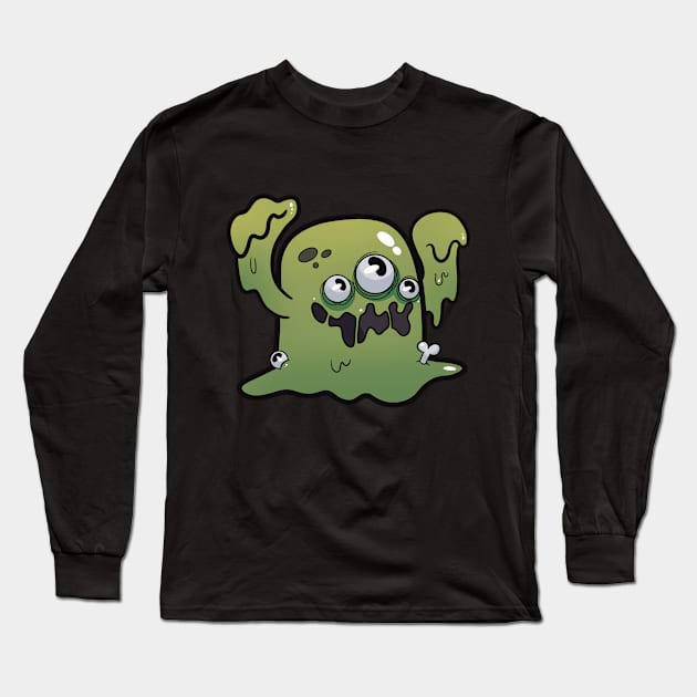 Blobby Long Sleeve T-Shirt by Creepies